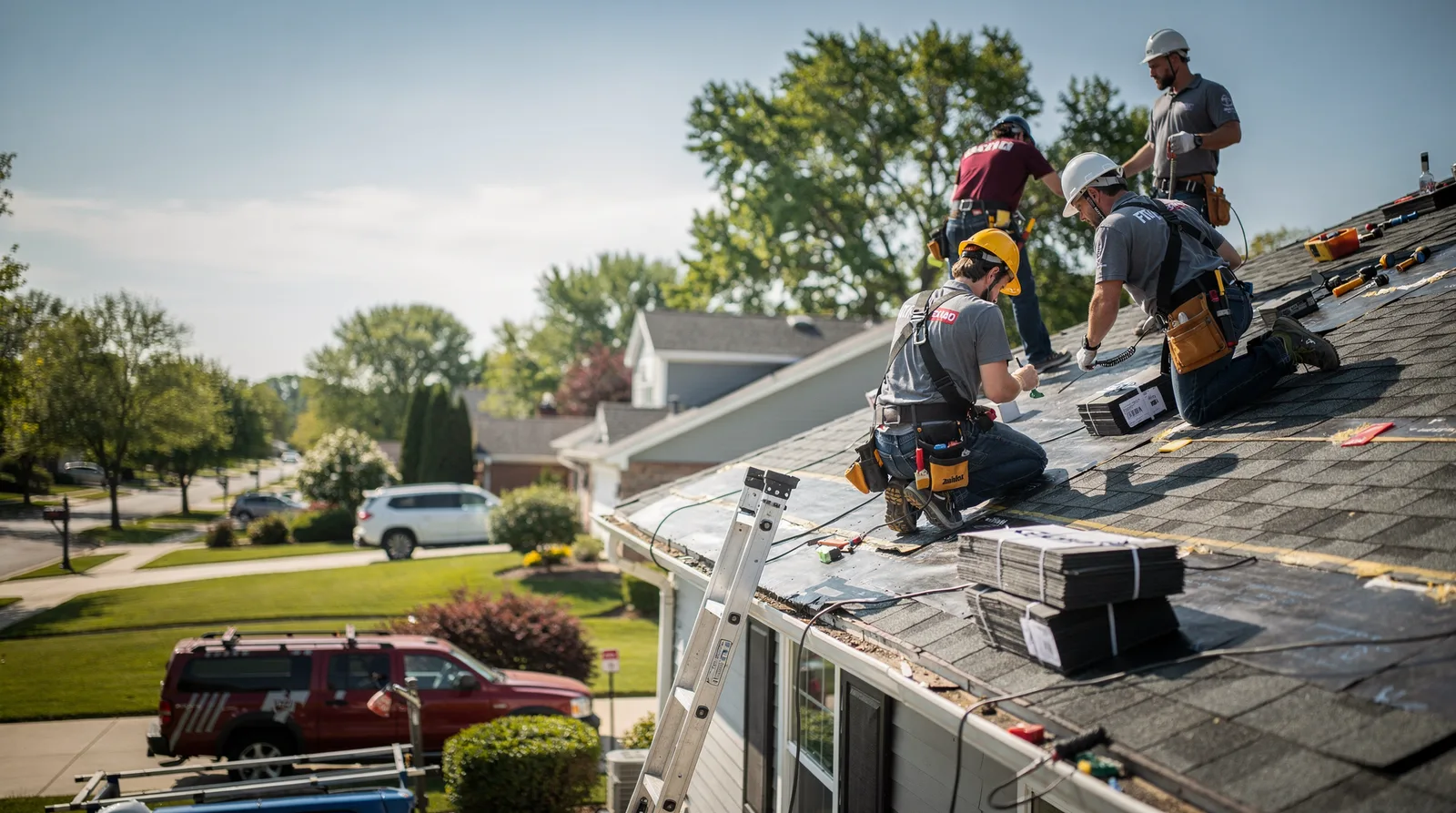 Roof Repair in Raritan, IL around you